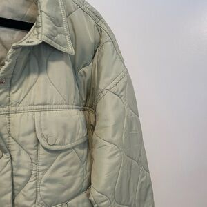 Blu Pepper Sage Quilted Jacket